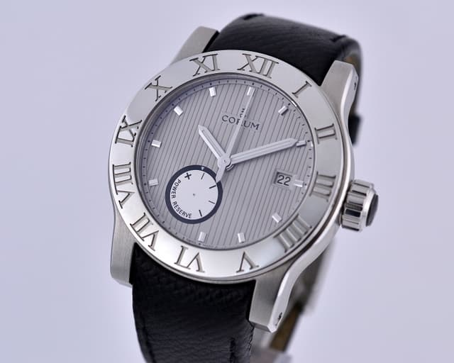 Corum Romulus Power Reserve SS Grey Dial Automatic