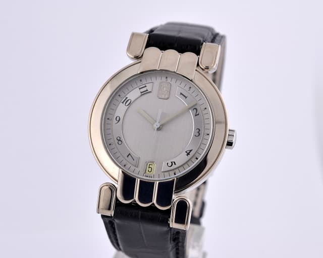 Harry Winston Ocean Automatic 18K WG Silver Dial