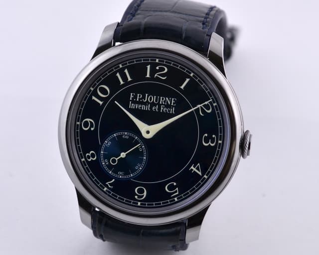 F. P. Journe Chronometre Bleu Tantalum Blue Dial