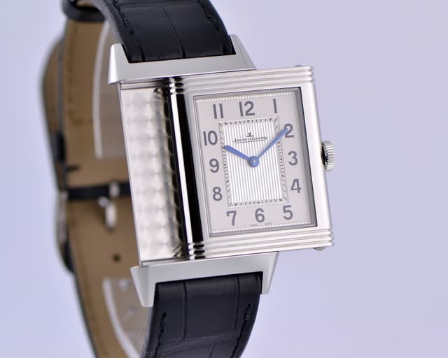 Jaeger LeCoultre Grande Reverso Ultra Thin Silver Dial SS