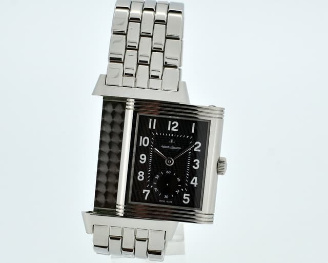 Jaeger LeCoultre Grande Reverso 976 Black Dial SS / SS