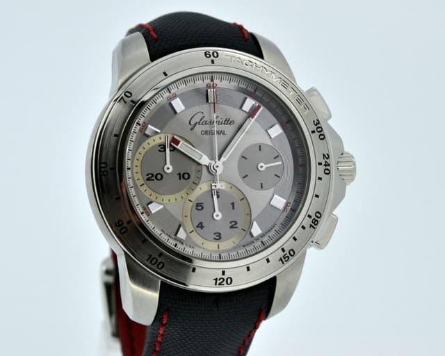Glashütte Original Sport Evolution Chronograph SS / Kevlar