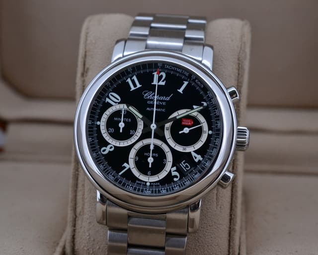 Chopard Mille Miglia Chronograph Black Dial SS / SS