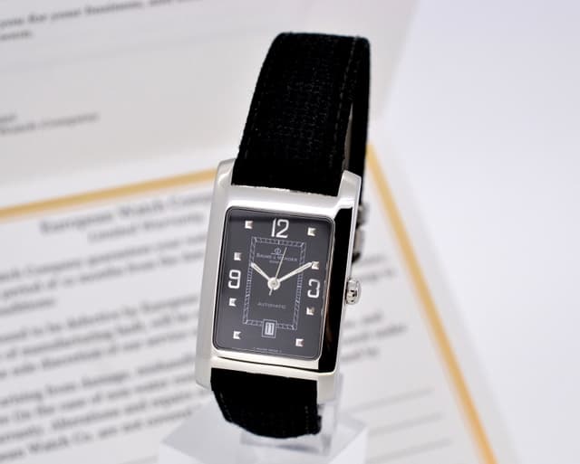 Baume & Mercier Hampton Automatic SS Black Dial