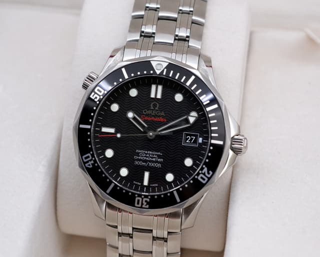 Omega Seamaster Professional Black Dial Co-Axial SS / SS