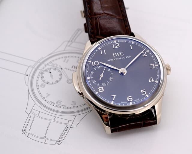 IWC Portuguese Minute Repeater 18K White Gold / Grey Dial