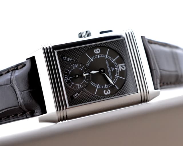 Jaeger LeCoultre Reverso Duo Night / Day Manual Wind SS