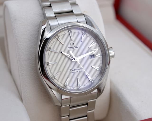 Omega Seamaster Aqua Terra Silver Dial Quartz