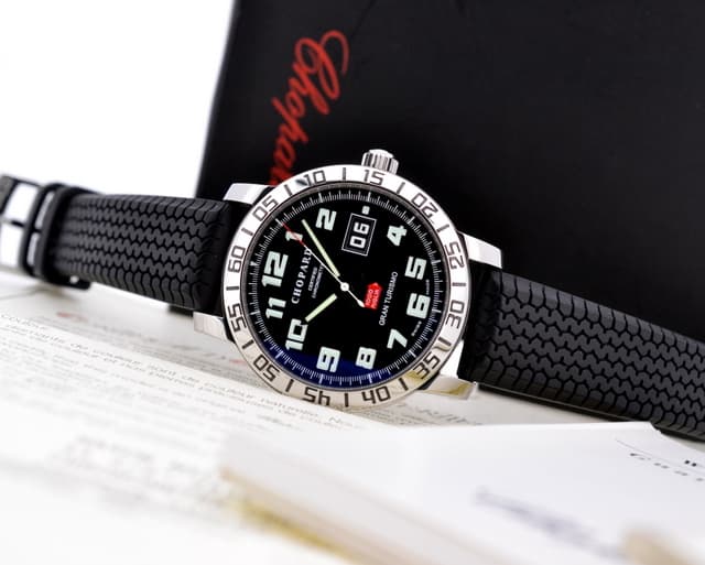 Chopard Mill Miglia Gran Turismo SS Black Dial / Rubber