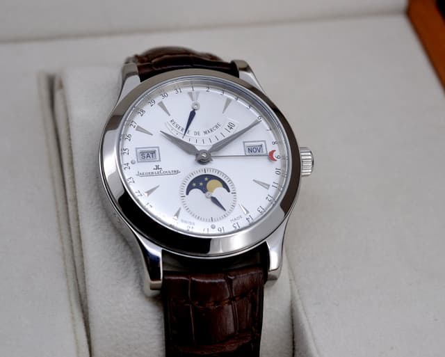 Jaeger LeCoultre Master Calendar SS Silver Dial