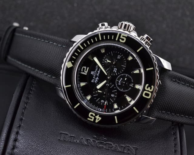 Blancpain Fifty Fathoms Chronograph SS / Kevlar