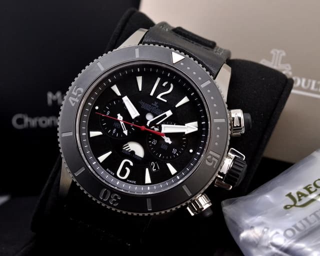 Jaeger LeCoultre Master Compressor Diving Chronograph GMT
Navy Seals / Calfskin UNWORN