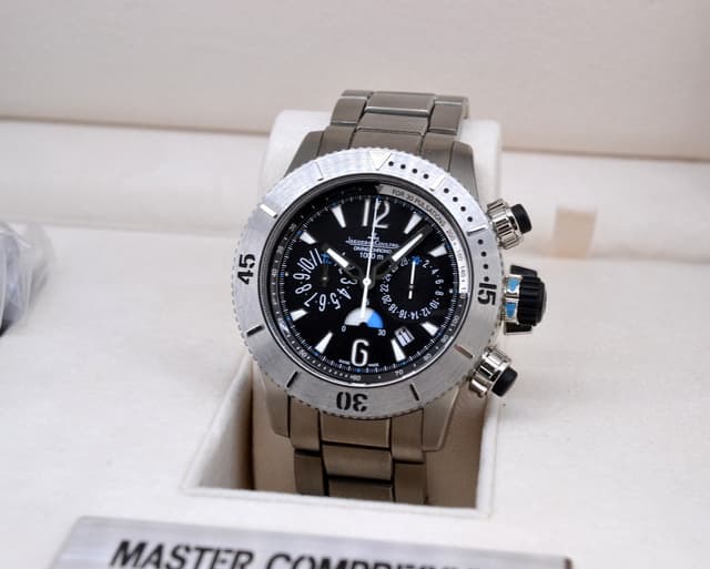 Jaeger LeCoultre Master Compressor Diving Chronograph Titanium / Titanium
