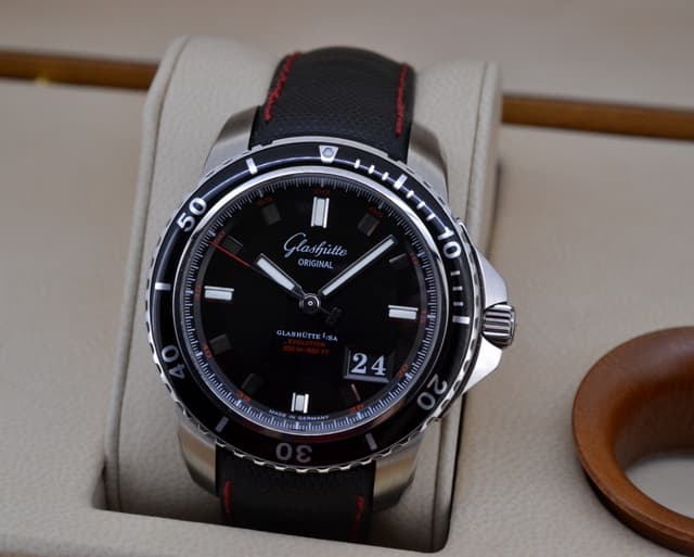 Glashutte Original Sport Evolution Panorama Date SS / Kevlar