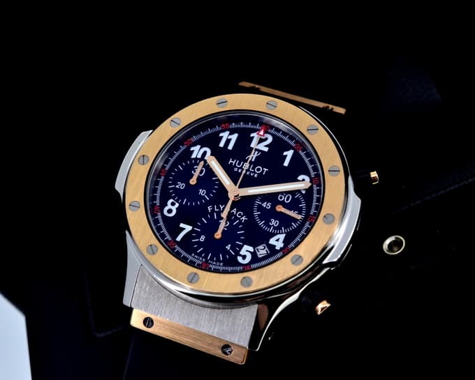 Hublot SuperB Flyback Chronograph SS / 18K RG