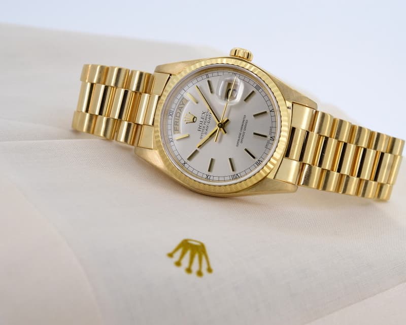 Rolex Day Date 18K Yellow Gold President