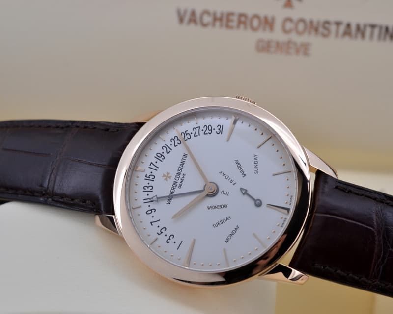 Vacheron Constantin Patrimony Bi Retrograde Day & Date 18K Rose Gold