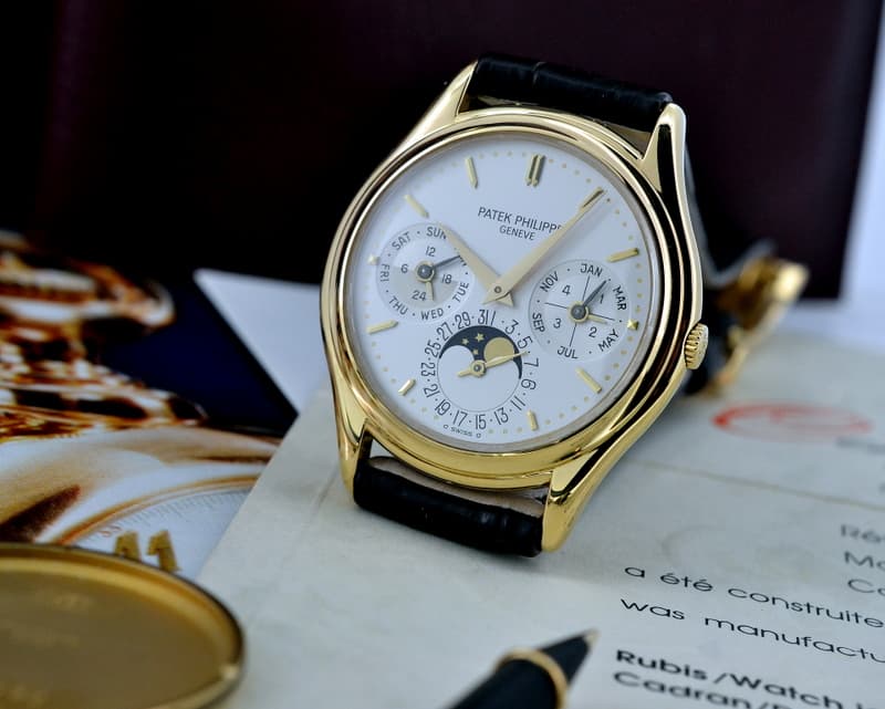 Patek Philippe Perpetual Calendar 18K Yellow Gold