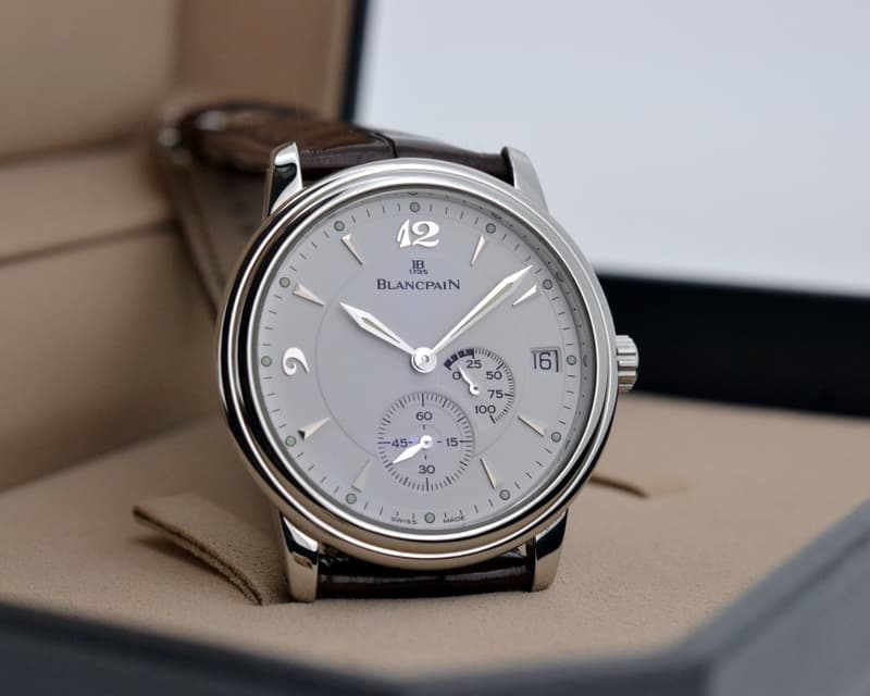 Blancpain Villeret Ultra Slim Power Reserve SS White Dial