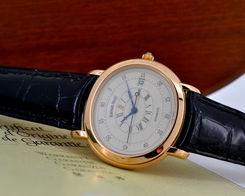 Audemars Piguet Millenary 18K Rose Gold Silver Dial