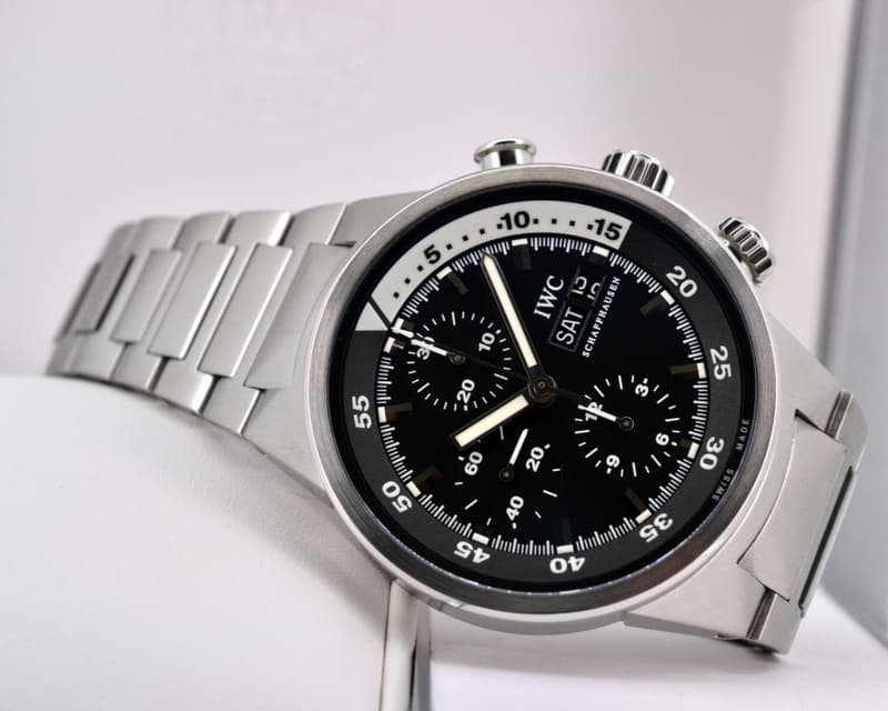 IWC Aquatimer Chronograph SS / SS