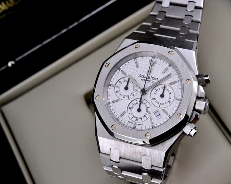 Audemars Piguet Royal Oak Chronograph White Dial SS / SS