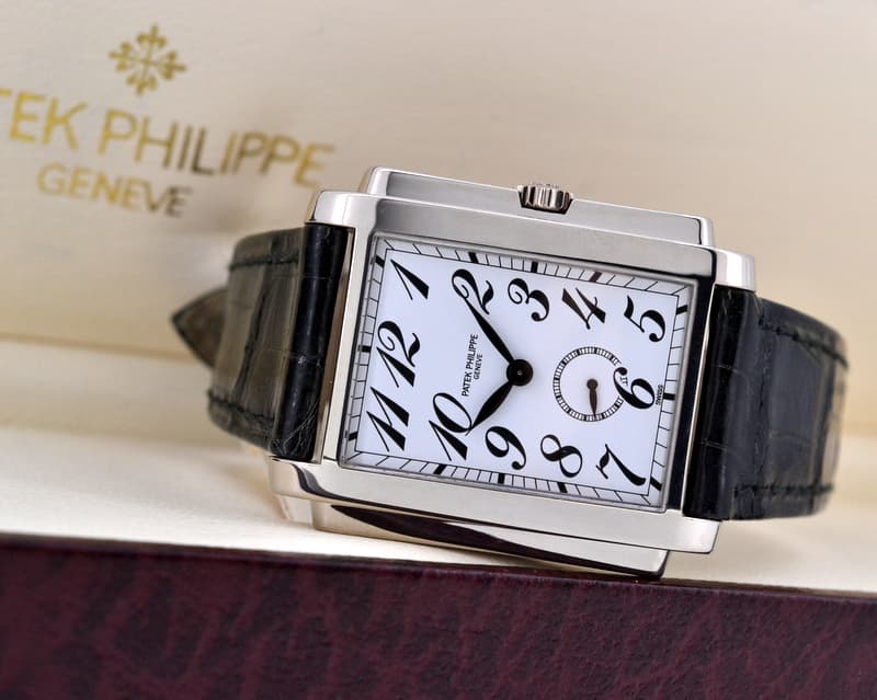 Patek Philippe Gondolo White Dial Arabic Numerals 18K White Gold