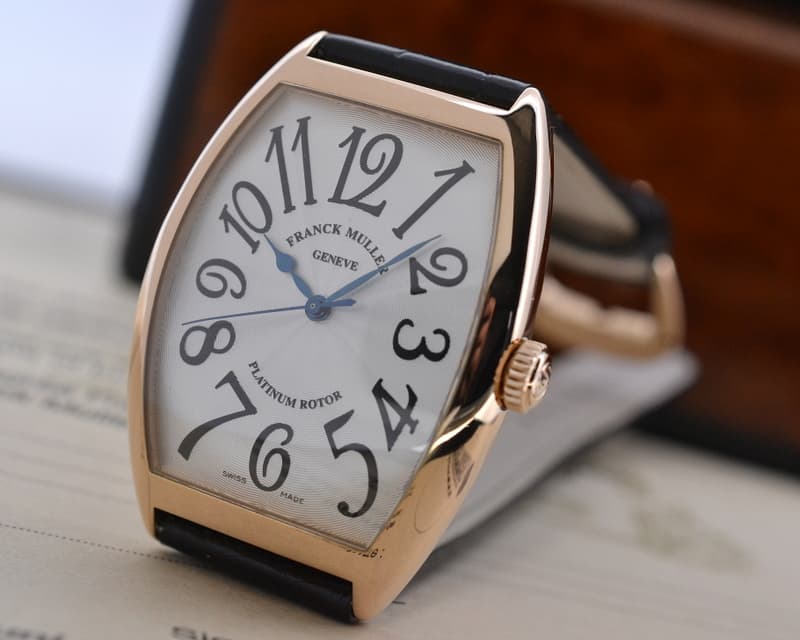Franck Muller Casablanca Cintre Curvex 18K Rose Gold