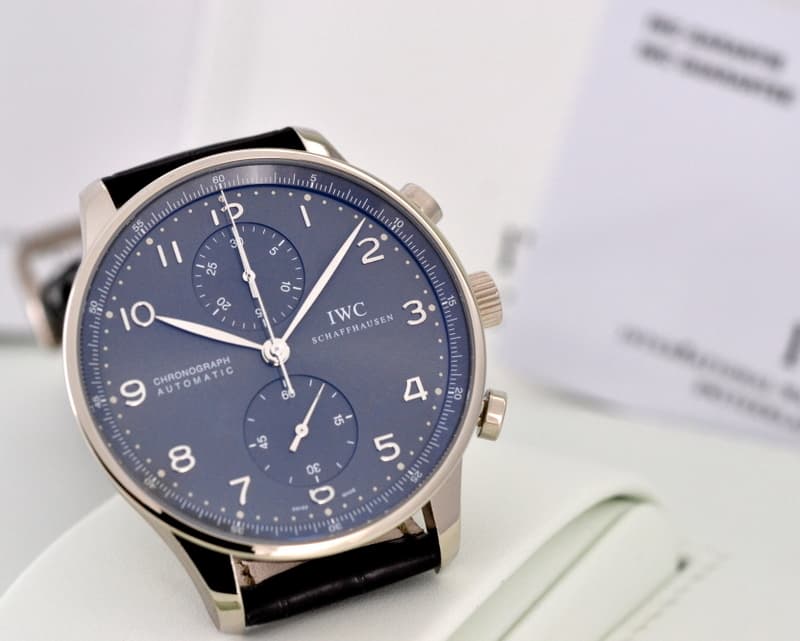 IWC Portugieser Chronograph WG Grey