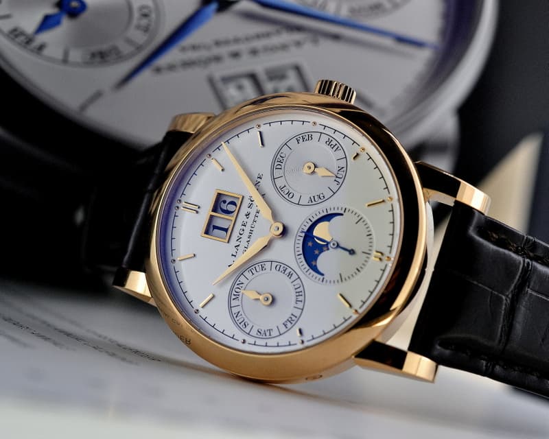 A. Lange & Söhne Saxonia Annual Calendar 18K Rose Gold UNWORN