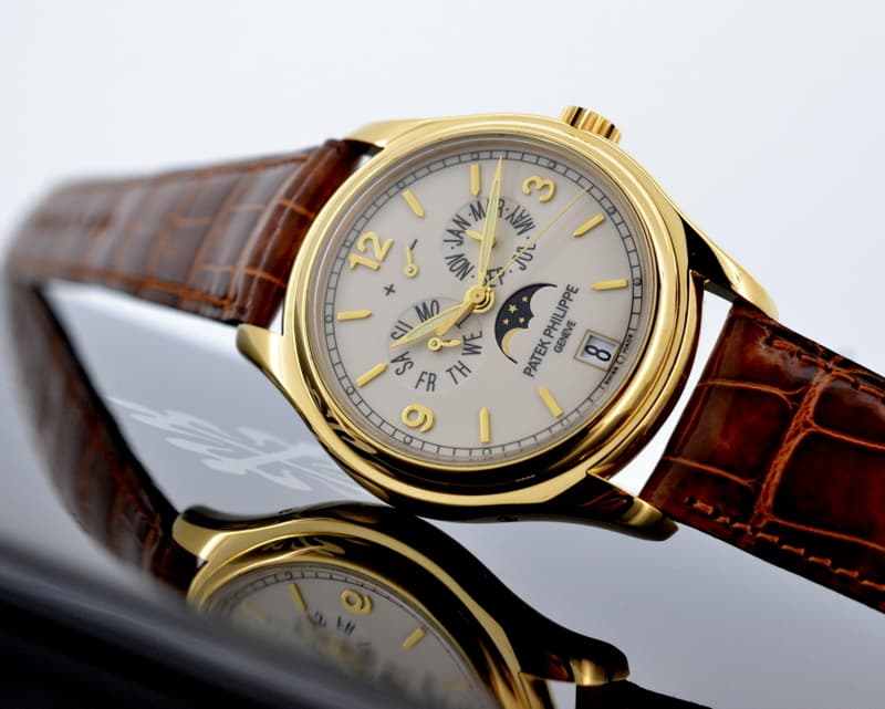 Patek Philippe Annual Calendar Cream Dial 18K Yellow Gold