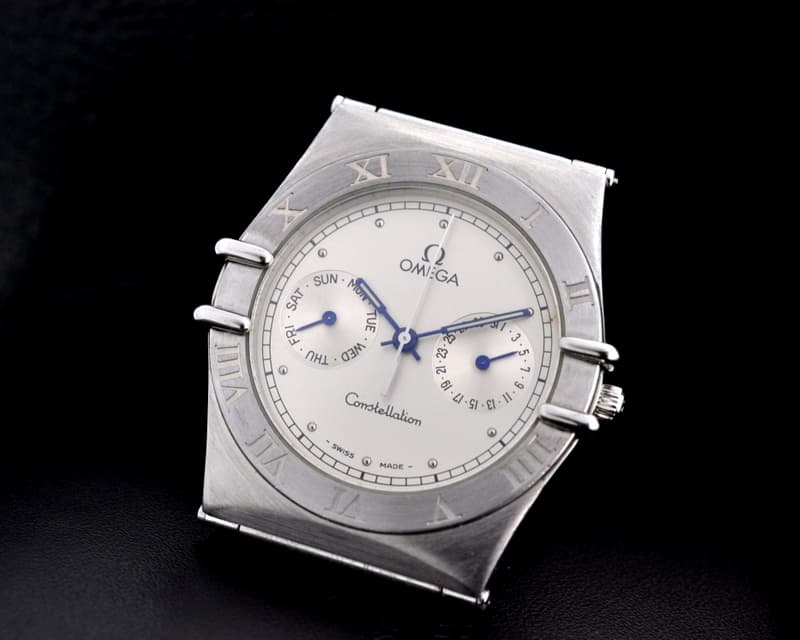 Omega Constellation Day Date Quartz SS