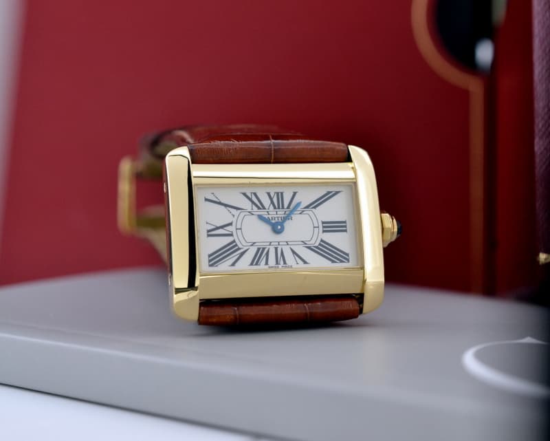 Cartier Mini Divan 18K Yellow Gold