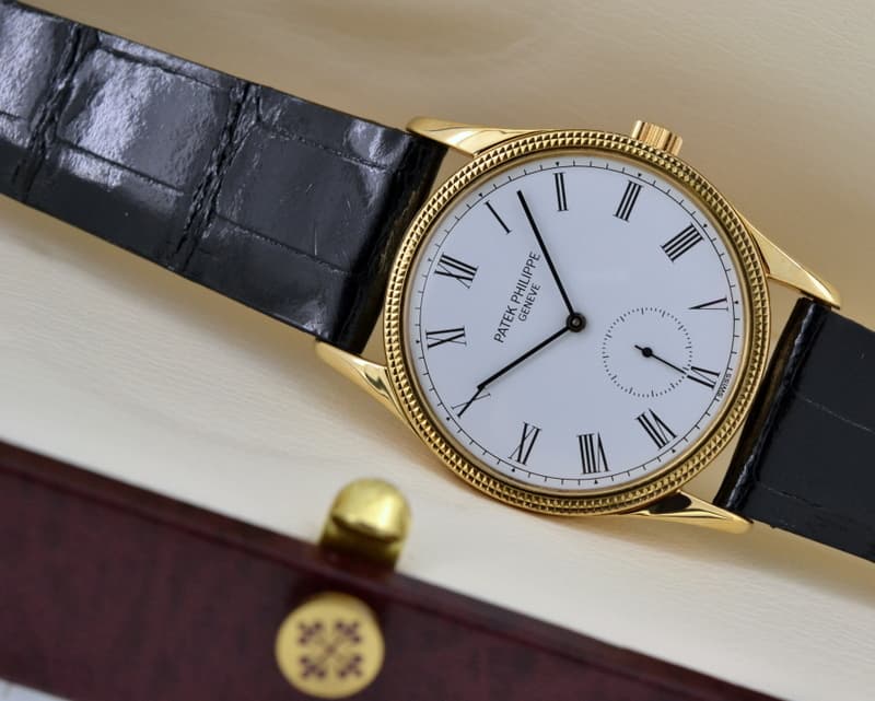 Patek Philippe Calatrava Manual Wind 18K Yellow Gold