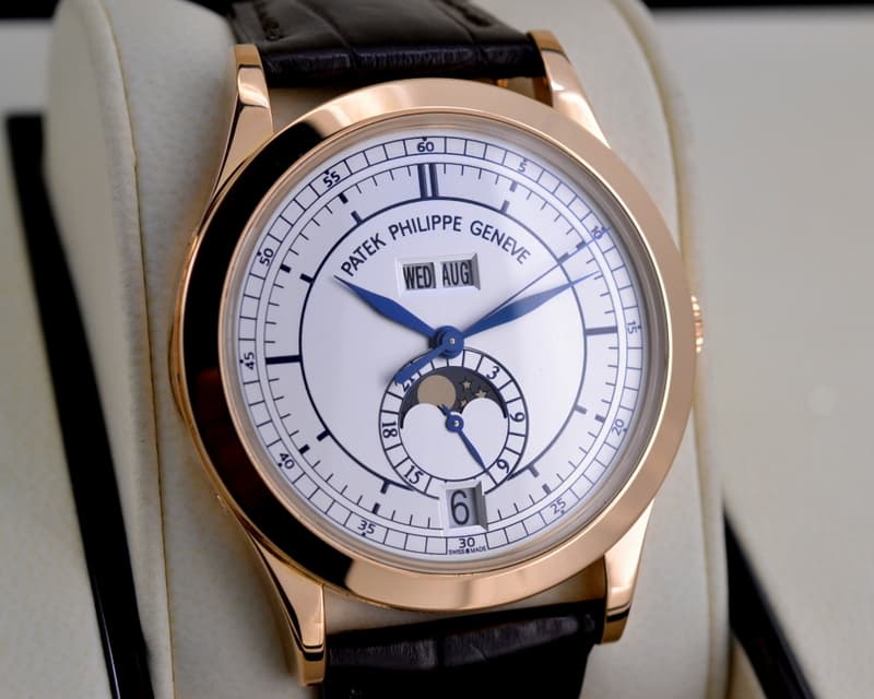 Patek Philippe Annual Calendar Sector Dial 18K Rose Gold