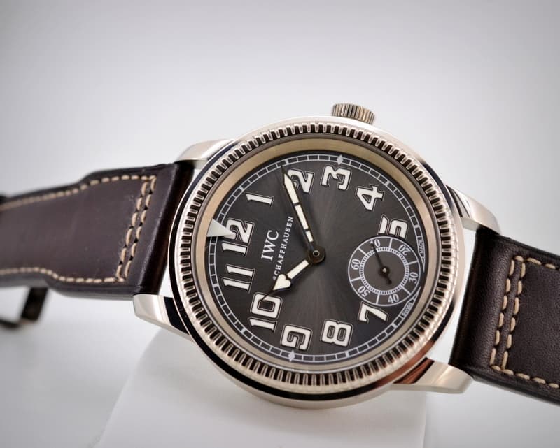 IWC Vintage Collection Pilot Watch 18K White Gold