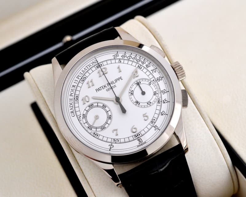 Patek Philippe Chronograph 18K White Gold UNWORN