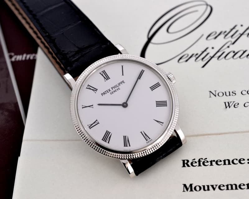 Patek Philippe Calatrava Automatic 18K White Gold