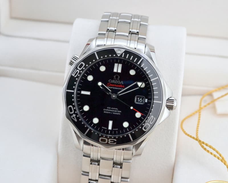 Omega Seamaster Professional Black Dial Co-Axial SS / SS