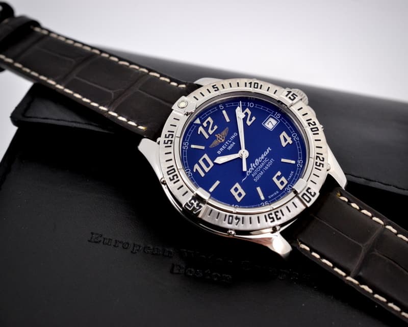 Breitling ColtOcean Automatic Blue Dial SS