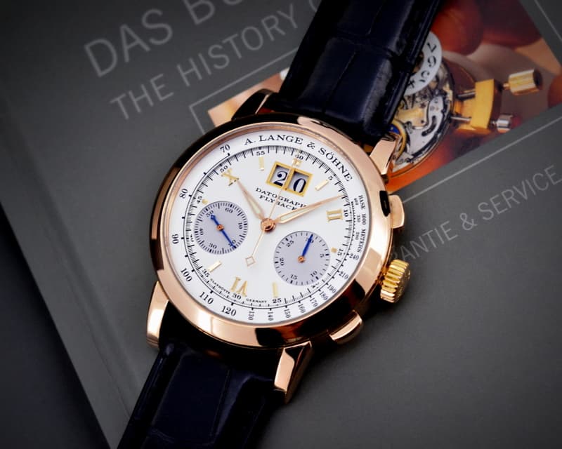 A. Lange & Söhne Datograph 18K Rose Gold