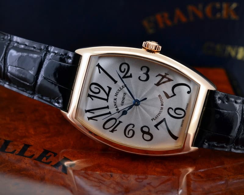 Franck Muller Casablanca Cintre Curvex 18K Rose Gold
