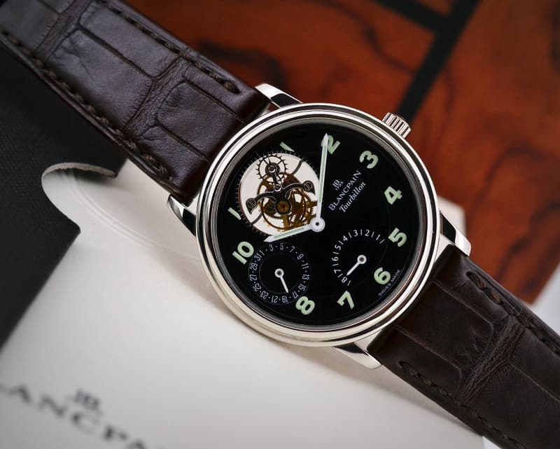 Blancpain Tourbillon Patinum Manual Wind PROTOTYPE DIAL