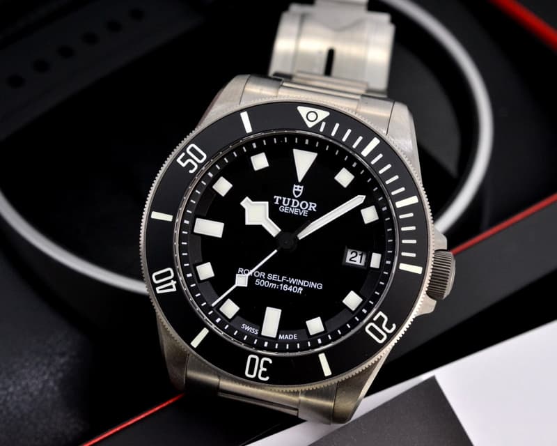 Tudor Pelagos Black Dial Titanium / Bracelet