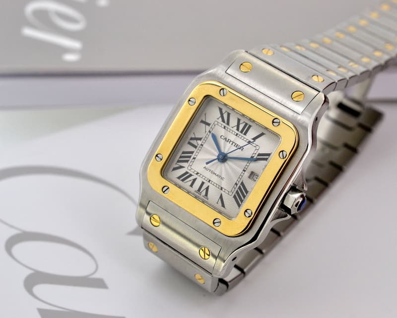 Cartier Santos 18K / SS Automatic
