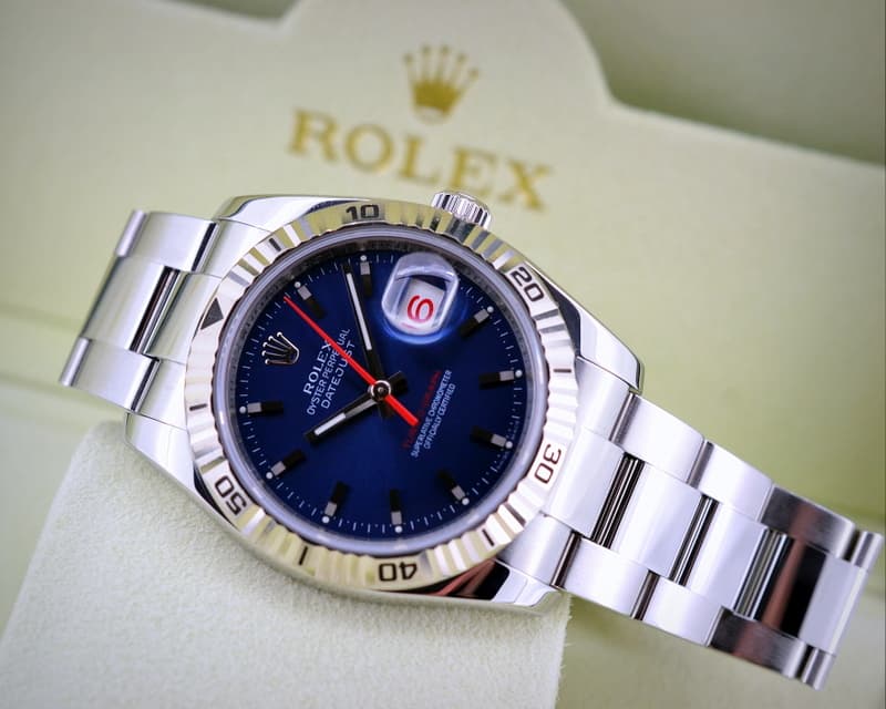 Rolex Datejust Turn-O-Graph
Blue Dial