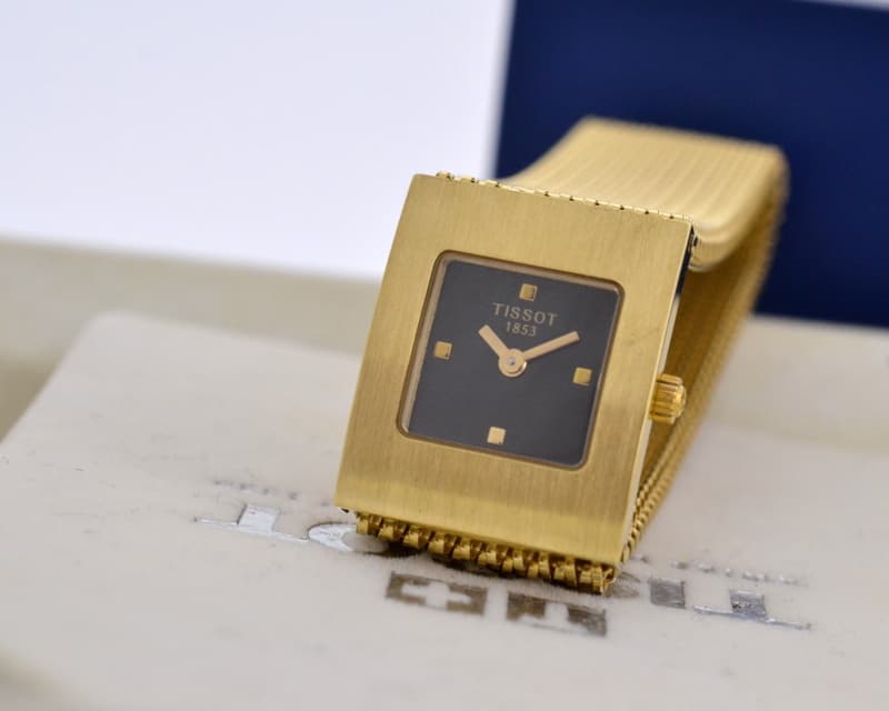Tissot Bellflower Ladies 18K Yellow Gold