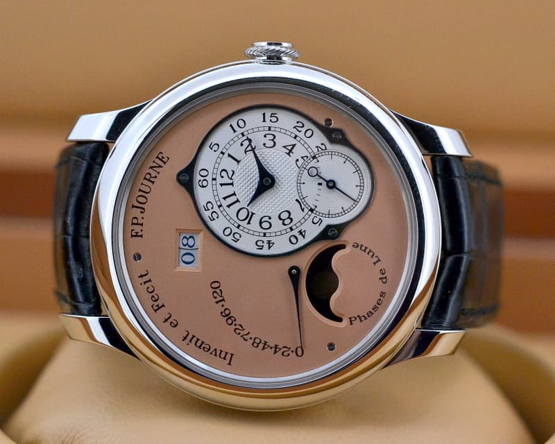 F.P. Journe Octa Lune Automatic Platinum / Rose Dial 40MM