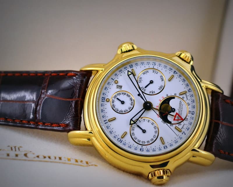 Jaeger LeCoultre Grand Reveil Perpetual Calendar 18K Yellow Gold