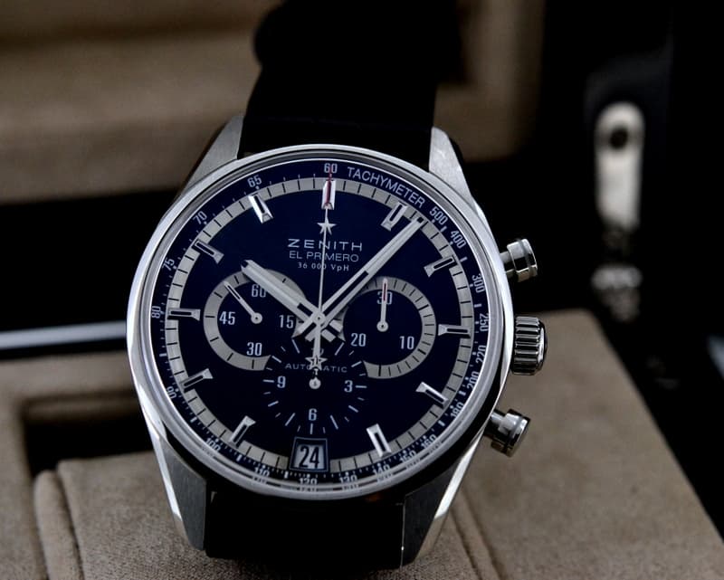 Zenith El Primero Chronograph Black Dial